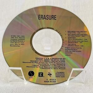 CD Erasure - Who Needs Love (Like That)